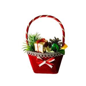 Small Decorative Basket , Christmas decor